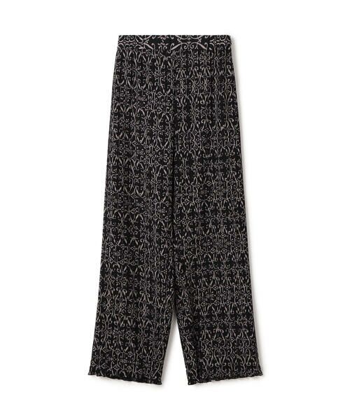 TOMORROWLAND / トゥモローランド その他パンツ | ポリエステルプリント プリーツパンツ | 詳細11