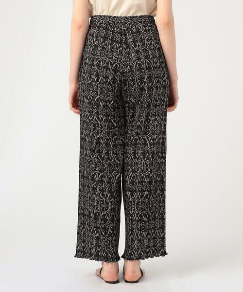 TOMORROWLAND / トゥモローランド その他パンツ | ポリエステルプリント プリーツパンツ | 詳細5