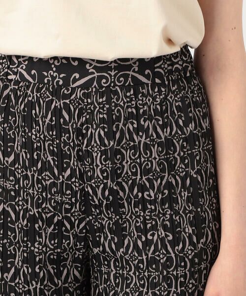 TOMORROWLAND / トゥモローランド その他パンツ | ポリエステルプリント プリーツパンツ | 詳細7