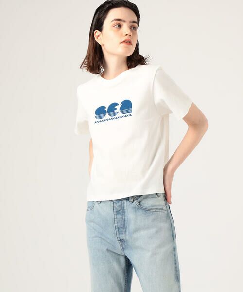 セール】 SEA NEW YORK WAVE コットン グラフィックロゴTシャツ （T