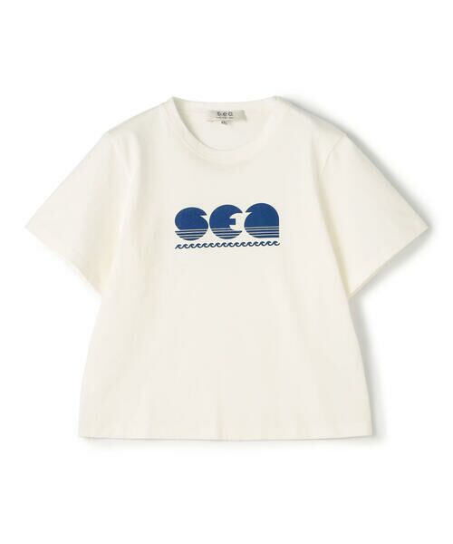 TOMORROWLAND / トゥモローランド Tシャツ | SEA NEW YORK WAVE コットン グラフィックロゴTシャツ | 詳細10