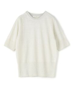TOMORROWLAND / トゥモローランド ニット・セーター | プレーンリネン クルーネックプルオーバー