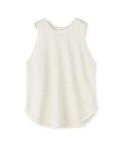 TOMORROWLAND / トゥモローランド ニット・セーター | プレーンリネン アメリカンスリーブプルオーバー