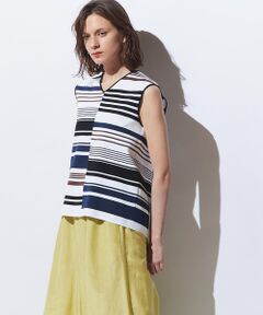 TOMORROWLAND / トゥモローランド ニット・セーター | ハイツイストコットンミラノリブ バックスリットプルオーバー