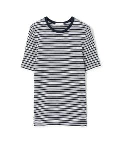 TOMORROWLAND / トゥモローランド ニット・セーター | ギザコットンリブ クルーネックプルオーバー