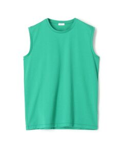 TOMORROWLAND / トゥモローランド Tシャツ | ファインコットン ノースリーブプルオーバー