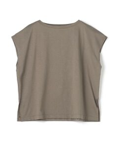 TOMORROWLAND / トゥモローランド Tシャツ | ファインコットン ボートネックプルオーバー