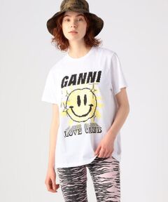 GANNI コットン Tシャツ