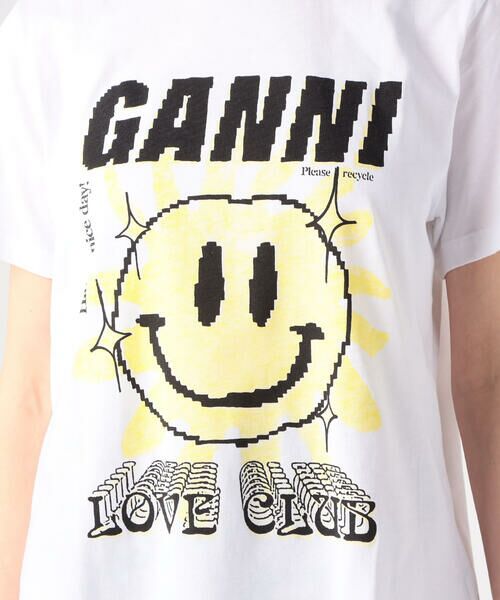 セール】 GANNI コットン Tシャツ （Tシャツ）｜TOMORROWLAND