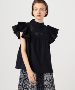 TOMORROWLAND / トゥモローランド シャツ・ブラウス | SEA NEW YORK コットン ラッフルスリーブブラウス