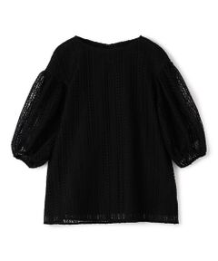 TOMORROWLAND / トゥモローランド シャツ・ブラウス | スライトリーレース パフスリーブブラウス