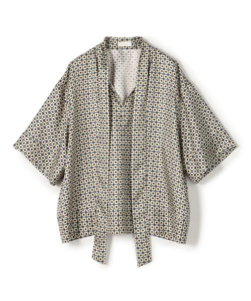 TOMORROWLAND / トゥモローランド シャツ・ブラウス | クレスタプリント ボウタイブラウス | 詳細12