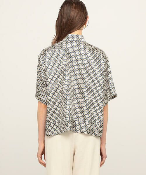 TOMORROWLAND / トゥモローランド シャツ・ブラウス | クレスタプリント ボウタイブラウス | 詳細6