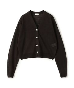 TOMORROWLAND / トゥモローランド カーディガン・ボレロ | ハイツイストラミー Vネックショートカーディガン