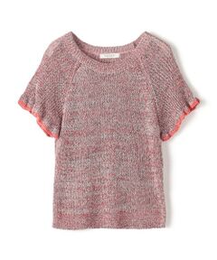 TOMORROWLAND / トゥモローランド ニット・セーター | ムリネリネン ハーフスリーブプルオーバー