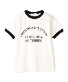 TOMORROWLAND / トゥモローランド Tシャツ | コットンロゴプリント クルーネックプルオーバー