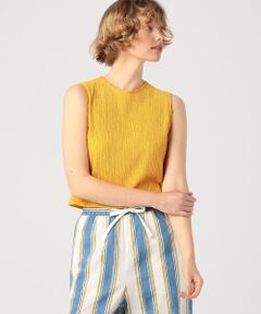 TOMORROWLAND / トゥモローランド カットソー | ポリエステルコットン ノースリーブプルオーバー