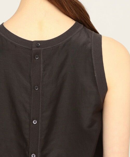 TOMORROWLAND / トゥモローランド シャツ・ブラウス | コットンシルクローン アメリカンスリーブブラウス | 詳細9