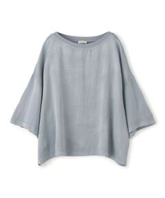 TOMORROWLAND / トゥモローランド シャツ・ブラウス | ソフトサテン ワイドブラウス