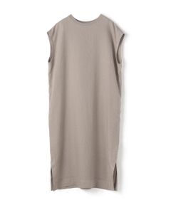 TOMORROWLAND / トゥモローランド ロング・マキシ丈ワンピース | リブコンビフレンチリネン フレンチスリーブワンピース