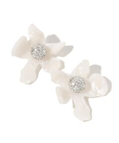 TOMORROWLAND / トゥモローランド ピアス・イヤリング | LELE SADOUGHI CRYSTAL LILY BUTTON ピアス