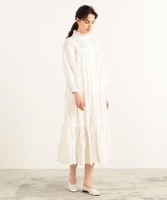 SEA NEW YORK VIENNE EYELET コットン ロングワンピース