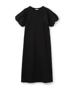 TOMORROWLAND / トゥモローランド ロング・マキシ丈ワンピース | コットンサッカーコンビ パフスリーブワンピース