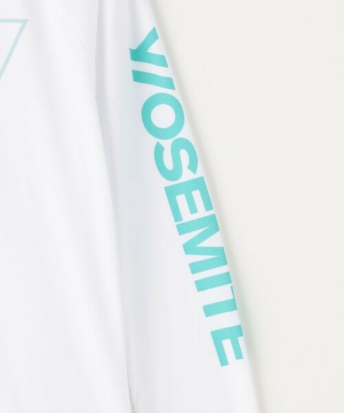 TOMORROWLAND / トゥモローランド Tシャツ | YOSEMITE ポリエステルロゴプリント ロングスリーブラッシュガード WQR3127PX | 詳細9