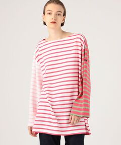 TOMORROWLAND / トゥモローランド カットソー | 【別注】Le minor×TOMORROWLAND クレイジーパターン ビッグバスクシャツ