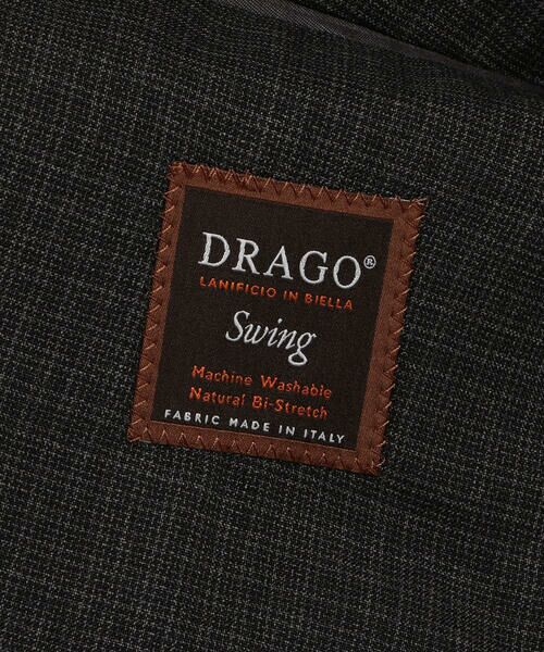 セール】 ストレッチウール シングル3Bジャケット Drago Swing