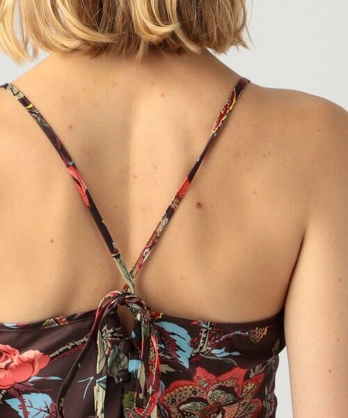 TOMORROWLAND / トゥモローランド ミニ丈・ひざ丈ワンピース | ポリエステルプリント キャミソールドレス | 詳細5