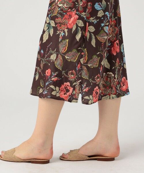 TOMORROWLAND / トゥモローランド ミニ丈・ひざ丈ワンピース | ポリエステルプリント キャミソールドレス | 詳細7