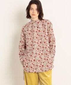 TOMORROWLAND / トゥモローランド シャツ・ブラウス | リバティープリント スタンドネックチュニックシャツ