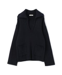 TOMORROWLAND / トゥモローランド ニット・セーター | ハイブリットコットン スキッパープルオーバー