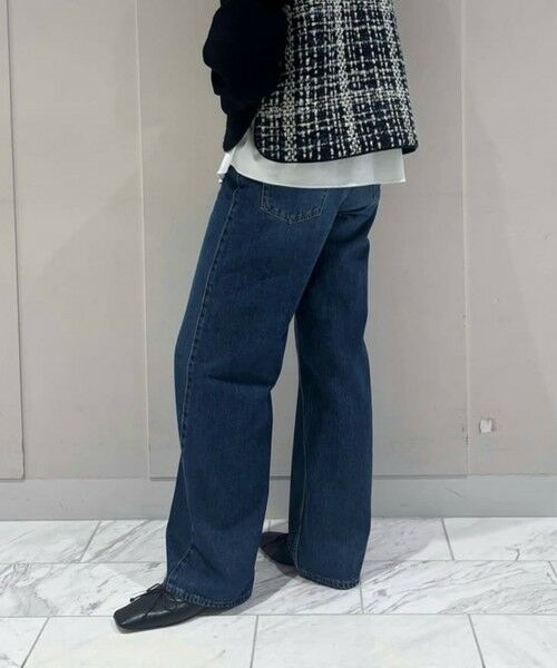 TOMORROWLAND / トゥモローランド デニムパンツ | デニム ワイドストレートパンツ | 詳細18