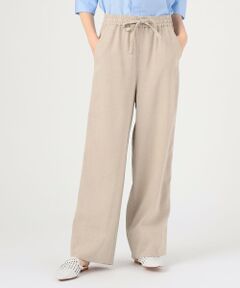 TOMORROWLAND / トゥモローランド その他パンツ | リネンポリエステル イージーストレートパンツ