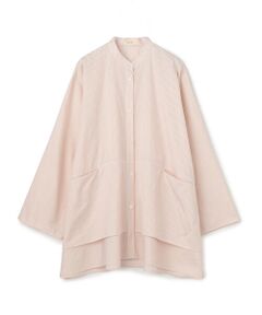 TOMORROWLAND / トゥモローランド シャツ・ブラウス | マイクロコットンツイル バンドカラーブラウス