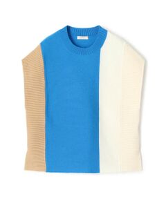 TOMORROWLAND / トゥモローランド ニット・セーター | ウールポリエステル クルーネックベスト