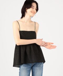 TOMORROWLAND / トゥモローランド シャツ・ブラウス | 【別注】ne Quittez pas BLACK×TOMORROWLAND ラメジャカード キャミソール