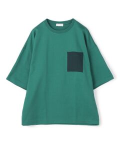 コットン天竺 シーリングポケットTシャツ