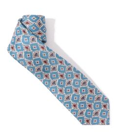 TOMORROWLAND / トゥモローランド ネクタイ | TOMORROWLAND シルクプリント 総柄ネクタイ