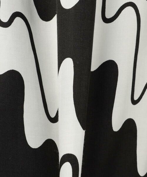 TOMORROWLAND / トゥモローランド ノーカラージャケット | ウェービーダイヤゴナルプリント ノーカラージャケット | 詳細5