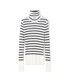 TOMORROWLAND / トゥモローランド ニット・セーター | プルミエールウールリブ タートルネックプルオーバー