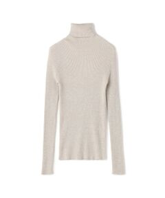 TOMORROWLAND / トゥモローランド ニット・セーター | プルミエールウールリブ タートルネックプルオーバー