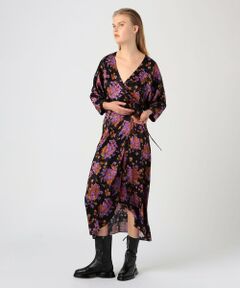 TOMORROWLAND / トゥモローランド ロング・マキシ丈ワンピース | NO.6 レーヨンンシルク ボタニカルワンピース