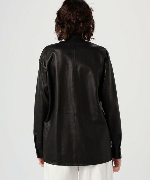 EURO GOAT LEATHER JACKET レザー シャツジャケット