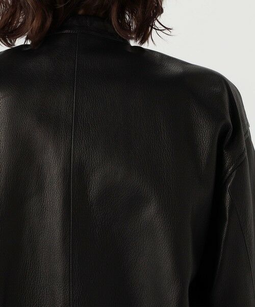 EURO GOAT LEATHER JACKET レザー シャツジャケット