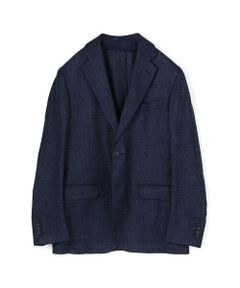 リネンツイード シングルブレステッド2Bジャケット LORO PIANA LINEN TWEED