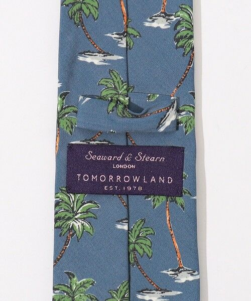 TOMORROWLAND / トゥモローランド ネクタイ | 【別注】Seaward&Stearn シルク モチーフタイ | 詳細2