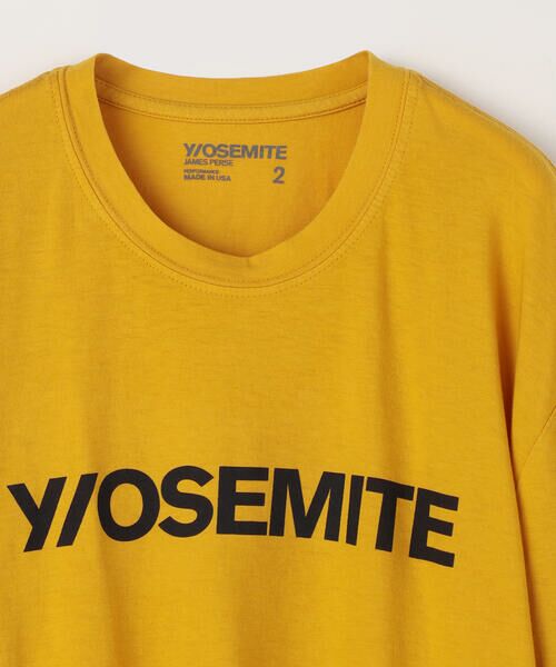 TOMORROWLAND / トゥモローランド Tシャツ | YOSEMITE コットンロゴプリント ロングスリーブプルオーバーWLJ3136YE | 詳細3